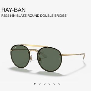 Ray-Ban Blaze Round Double Bridge Sunglasses